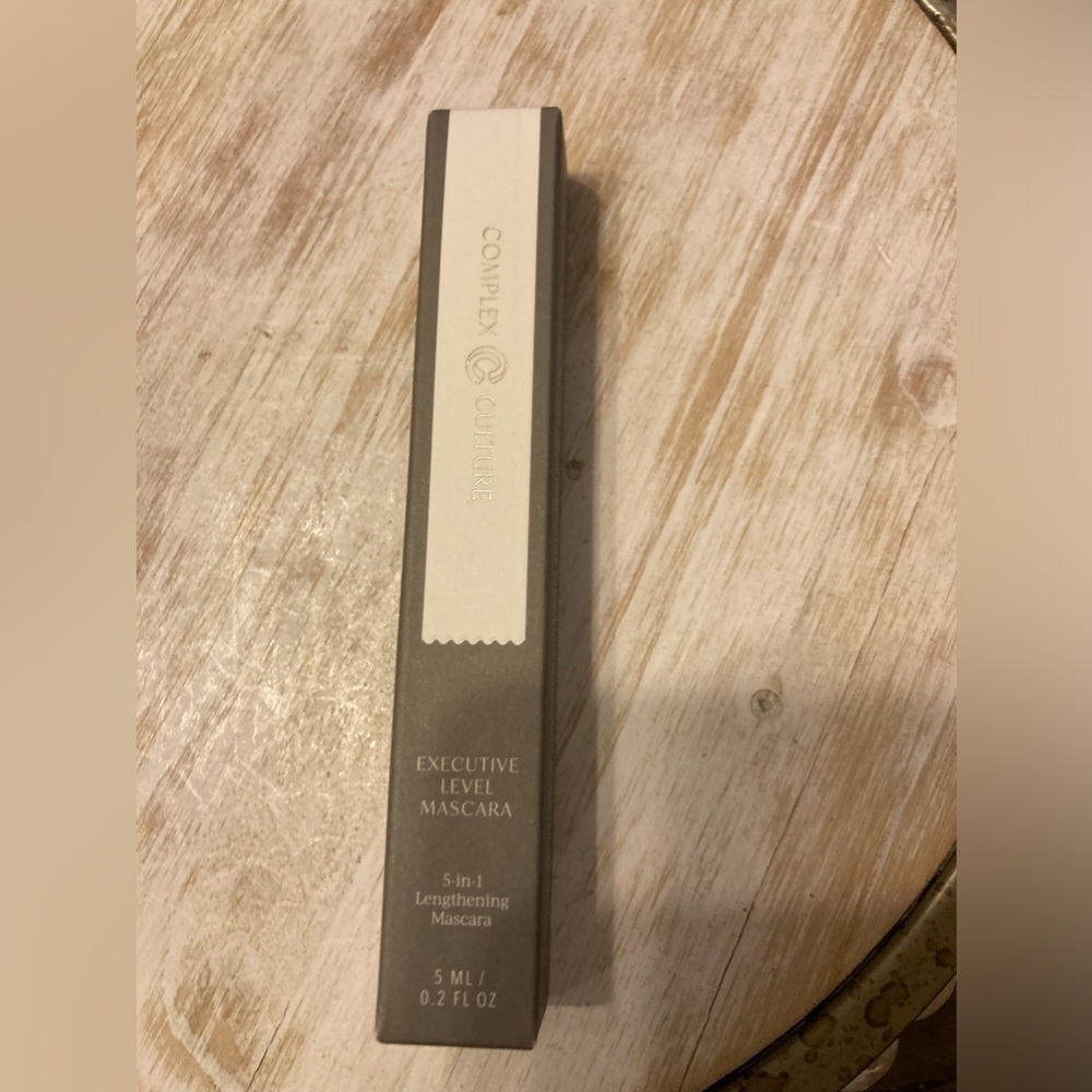 Complex Culture Executive‎ Level Mascara Black 5 ml .2 fl oz Full Size NIB